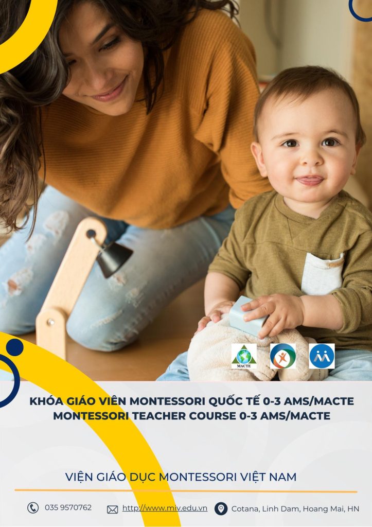 Khóa giáo viên Montessori quốc tế 0-3 AMS/MACTE
